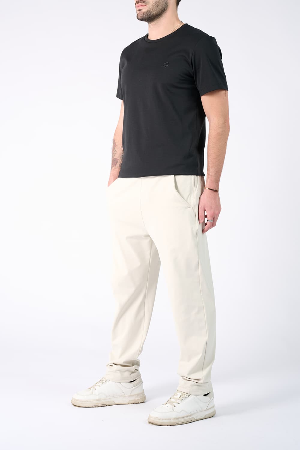 T-shirt Barone Ricamo Fronte - Barone Firenze