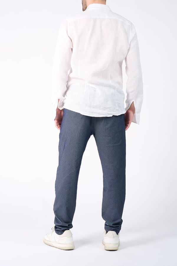 Camicia Uomo Lino - Barone Firenze