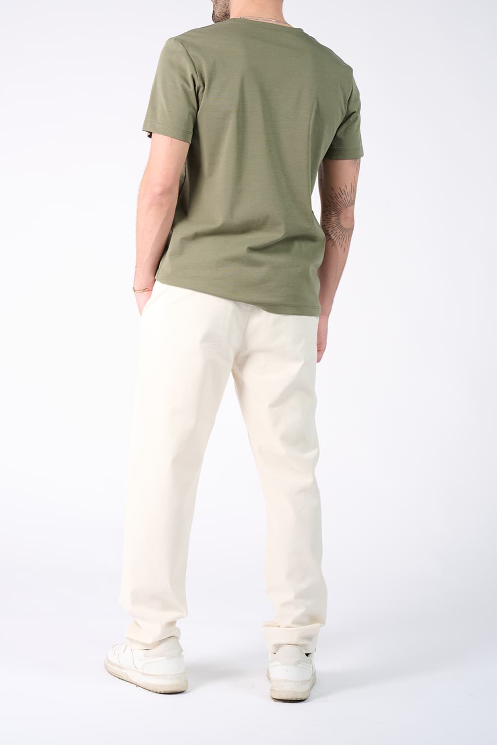 T-shirt Barone Ricamo Fronte - Barone Firenze