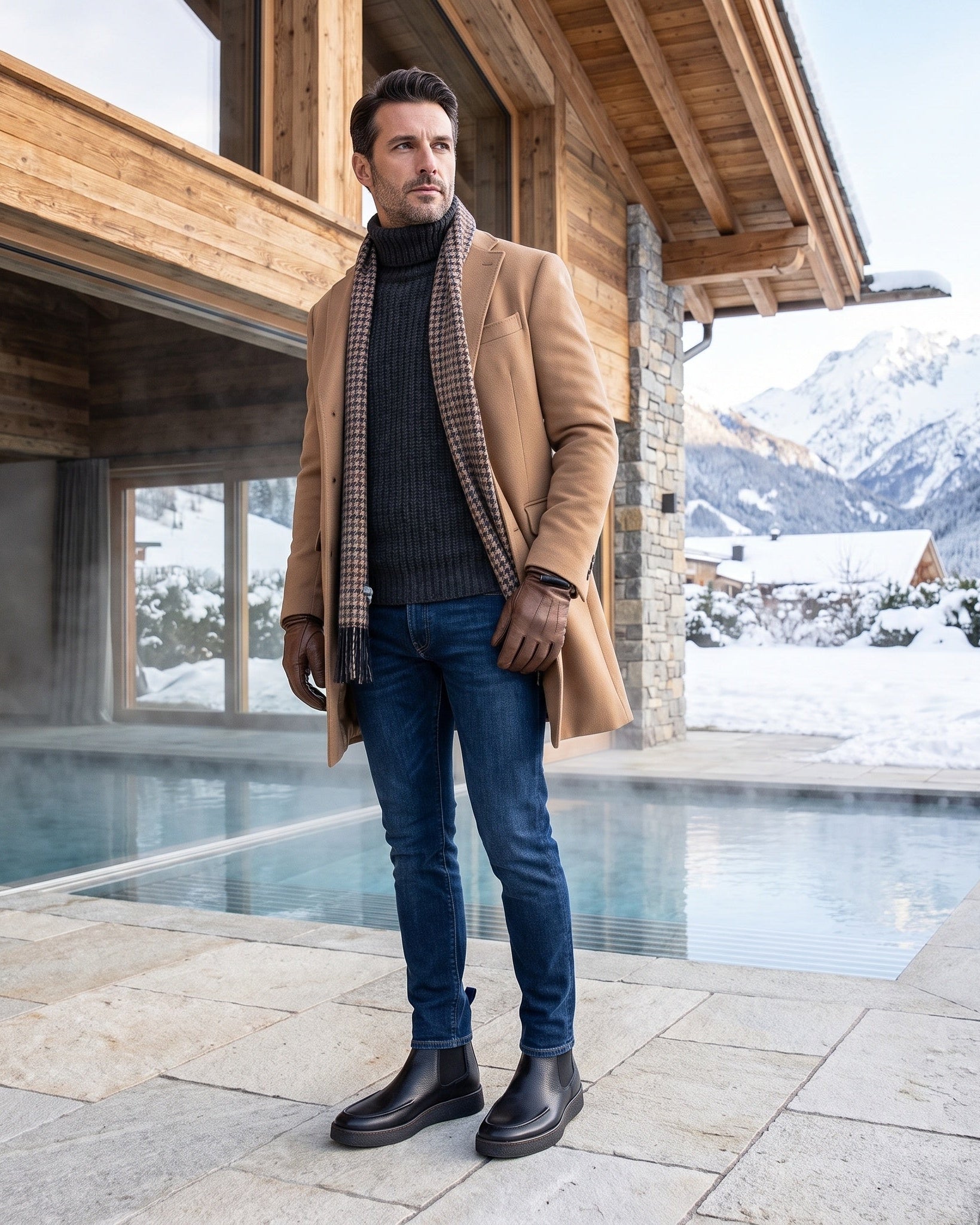 Cortina - Cuir Marine