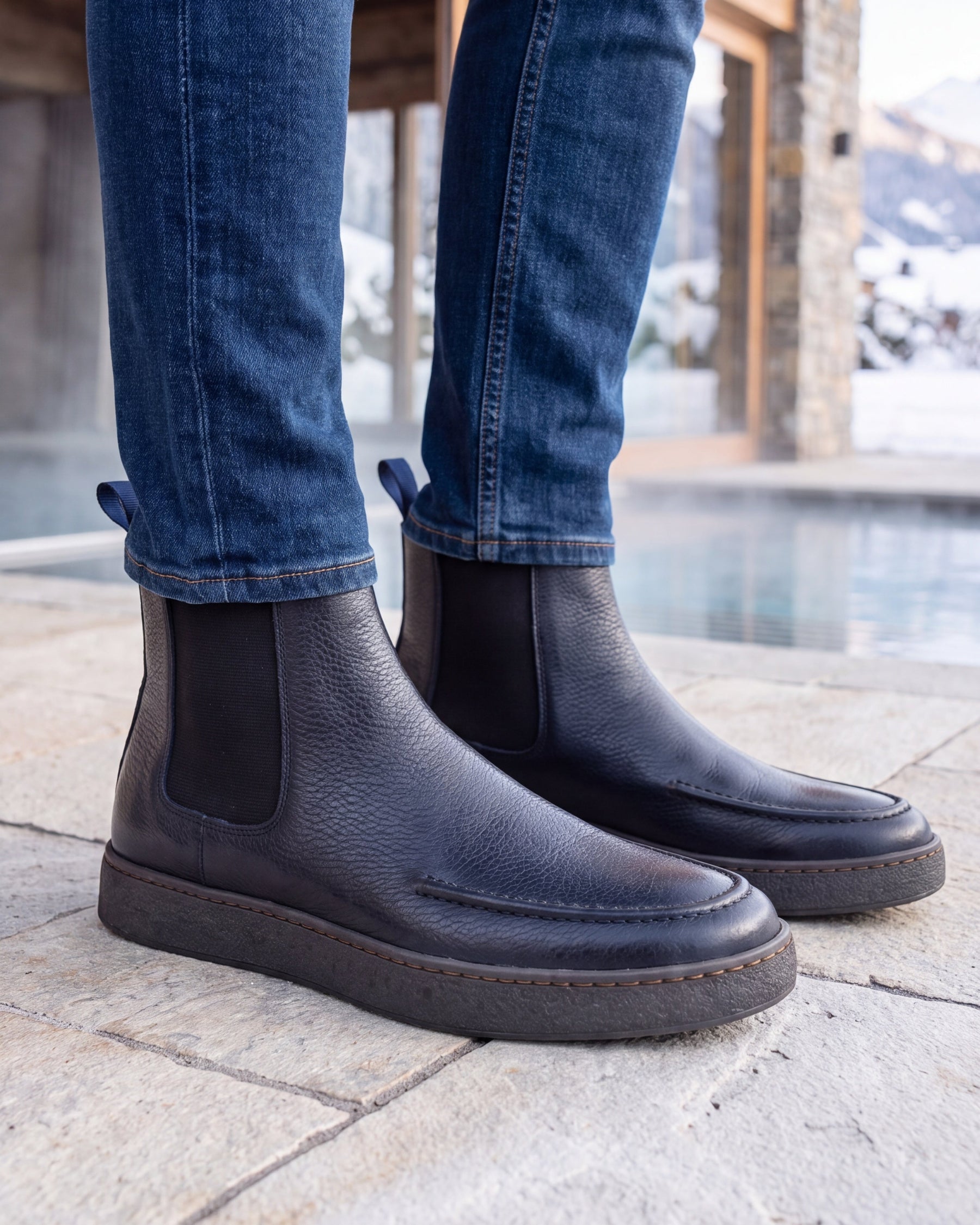 Cortina - Cuir Marine