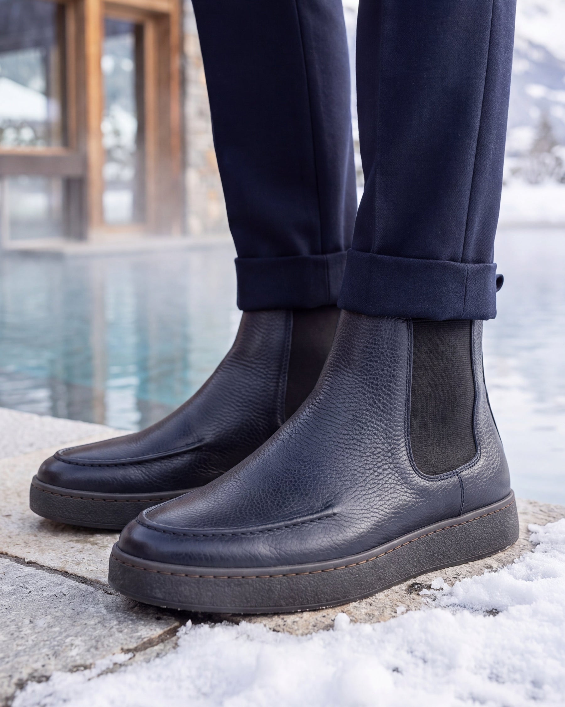 Cortina - Cuir Marine