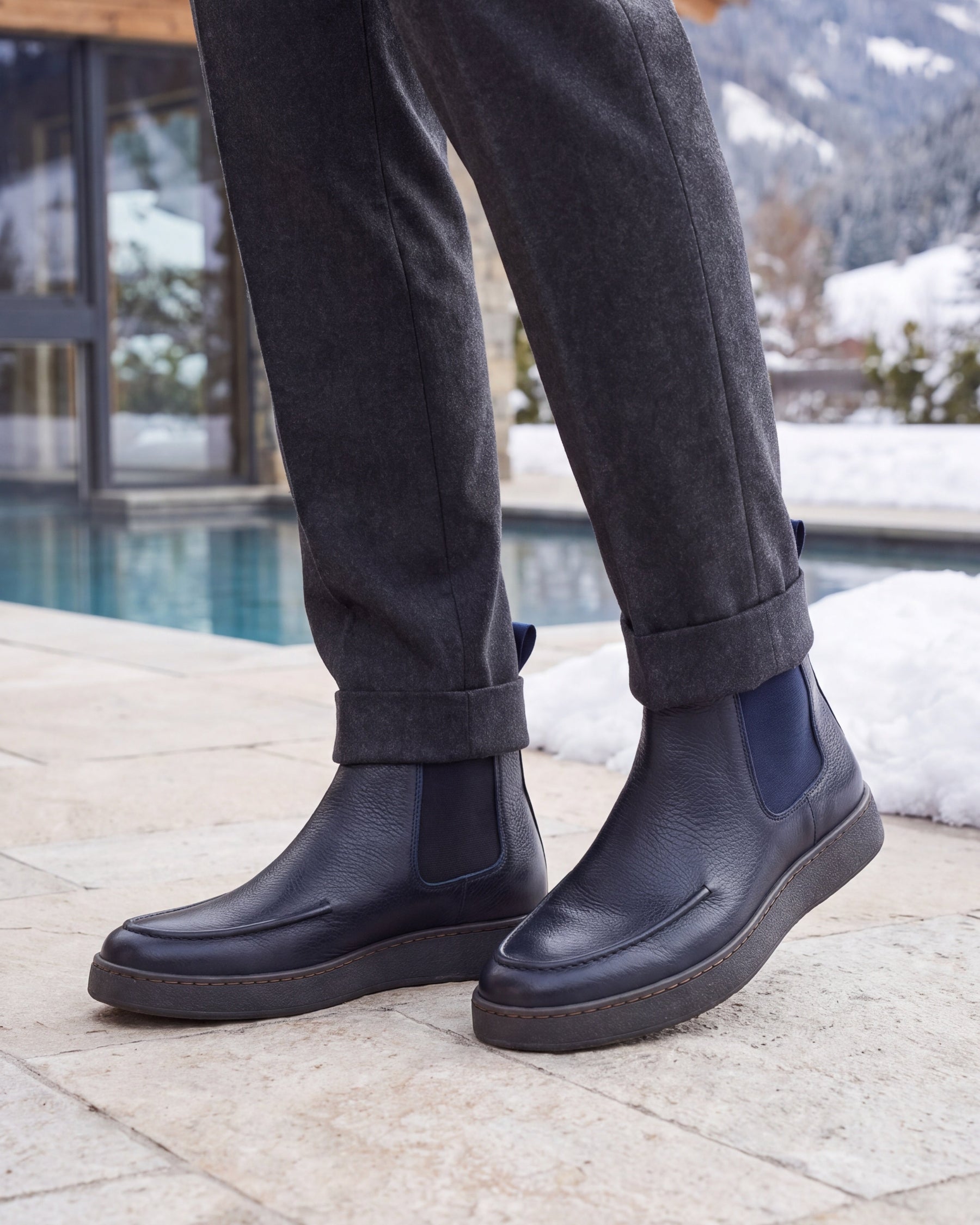 Cortina - Cuir Marine
