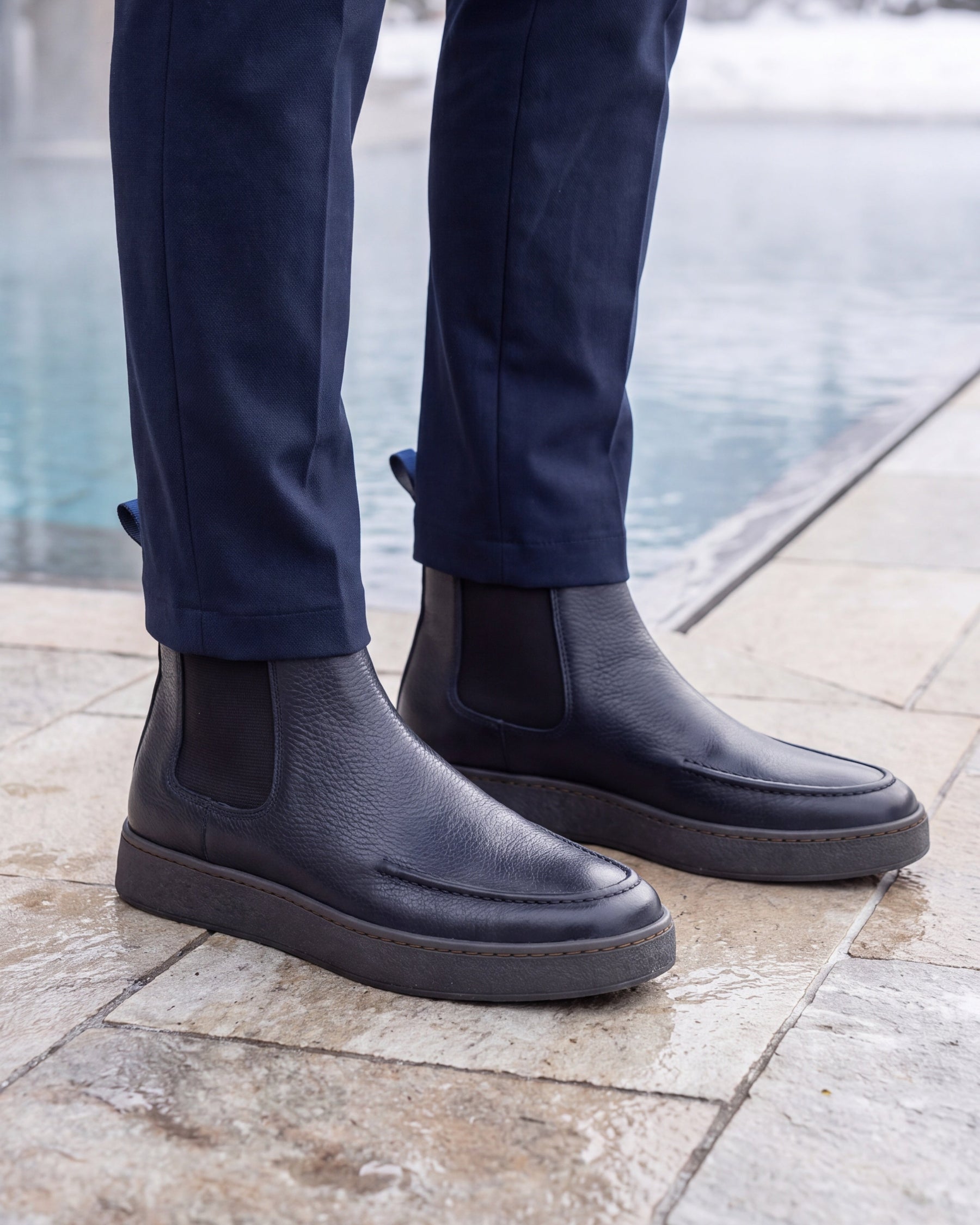 Cortina - Cuir Marine