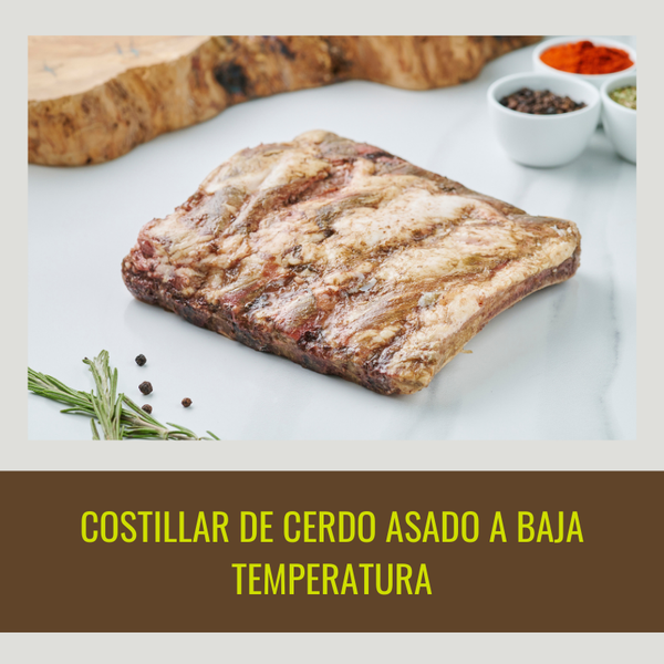 2 Costillares asado a baja temperatura, 500 g