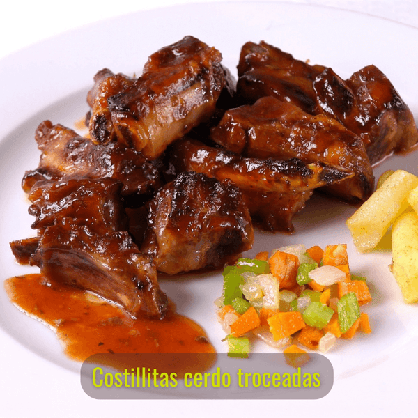 1 kg de Costillas de cerdo Abrasador troceadas