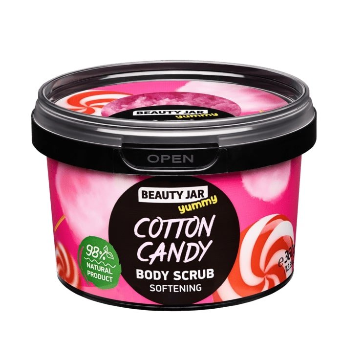 BEAUTY JAR BODY SCRUB COTTON CANDY