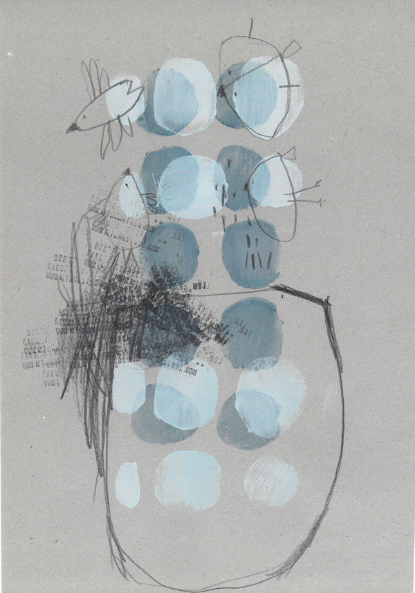 Black Gray Dots 4