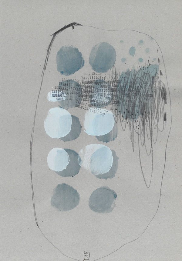 Black Gray Dots 5
