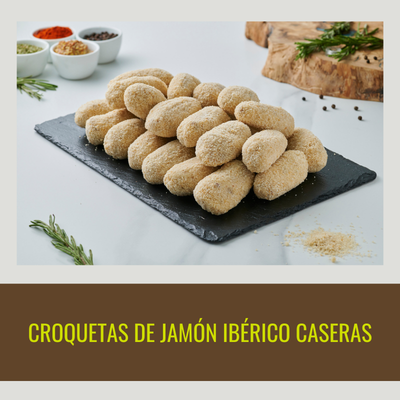 1 kg of Homemade Iberian Ham Croquettes, Approximately 30 units