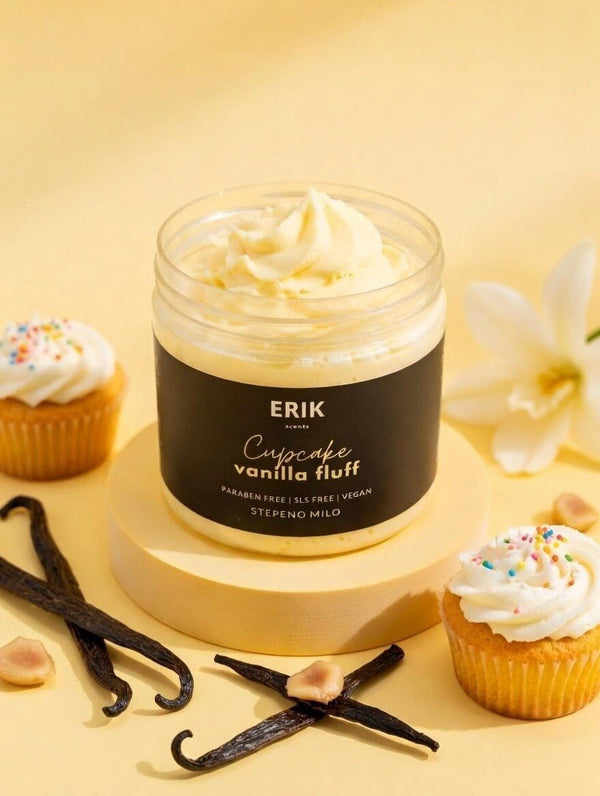 WHIPPED SOAP CUPCAKE VANILLA FLUFF