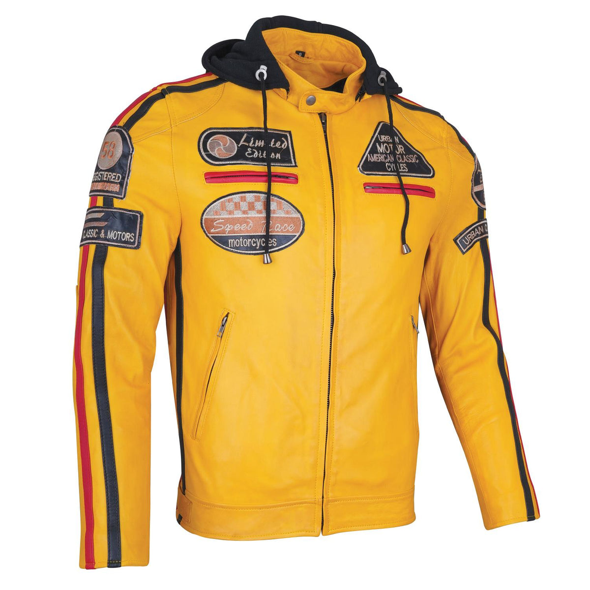 Jaqueta amarela masculina Fifty Eight
