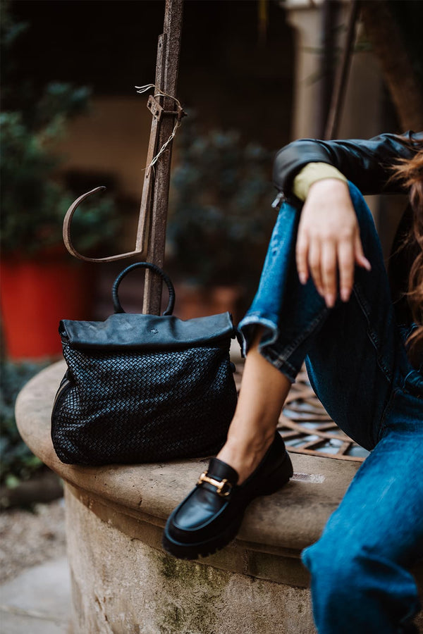 Pisa Black Backpack