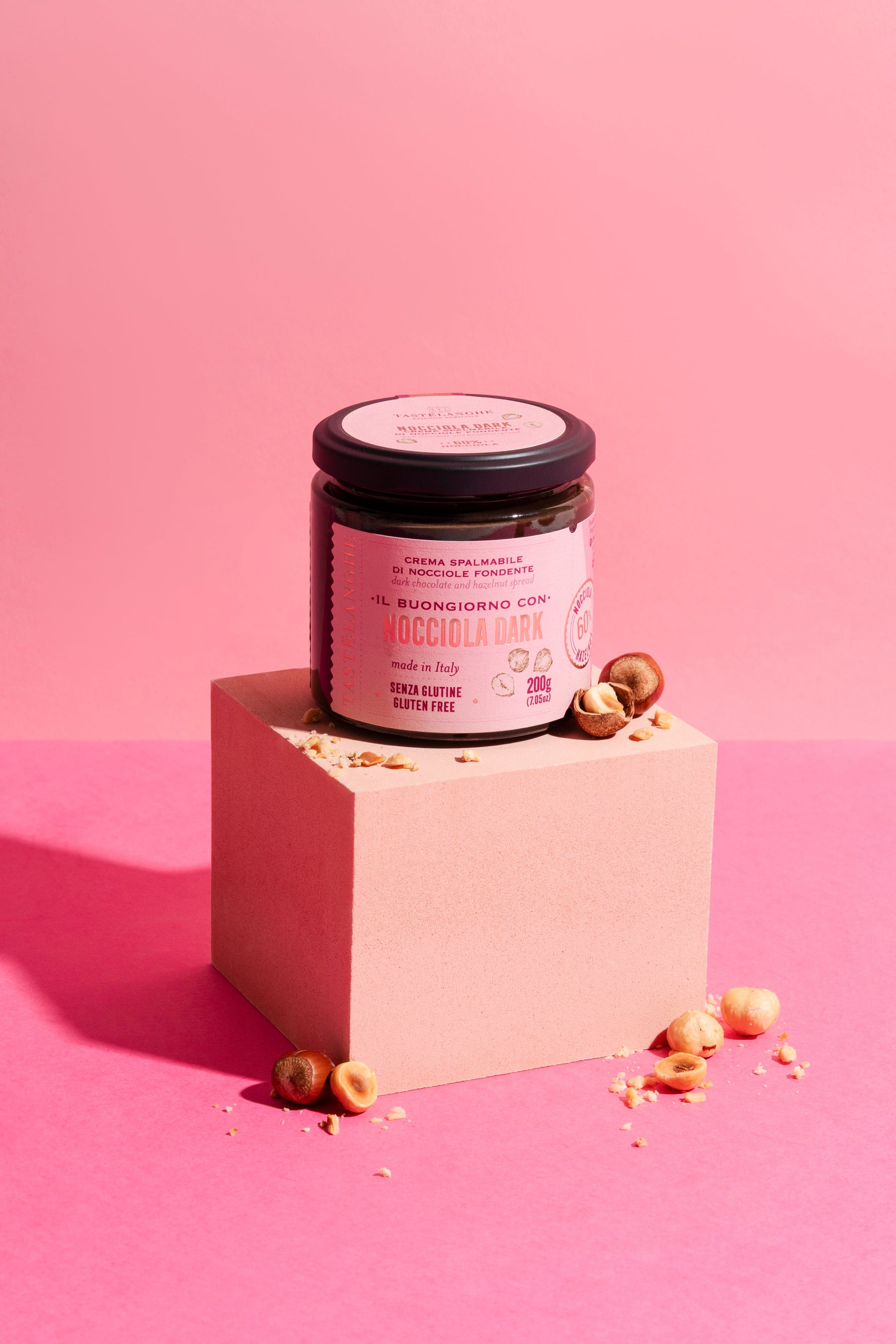 1 vaso di Crema di Nocciole Piemonte IGP delle Langhe (200g) - Tastëlanghe Azienda Agricola