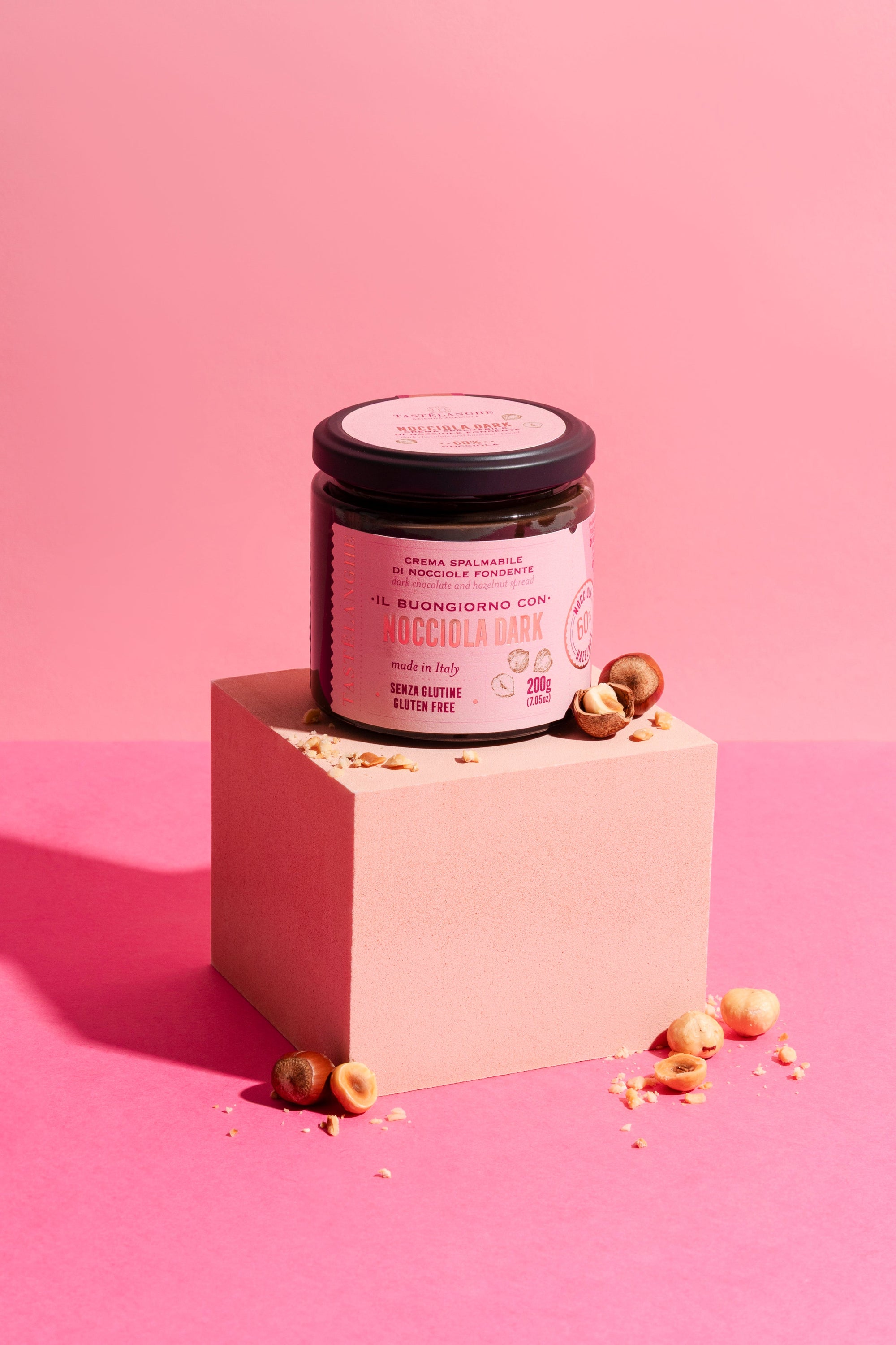 1 vaso di Crema di Nocciole Piemonte IGP delle Langhe (200g) - Tastëlanghe Azienda Agricola