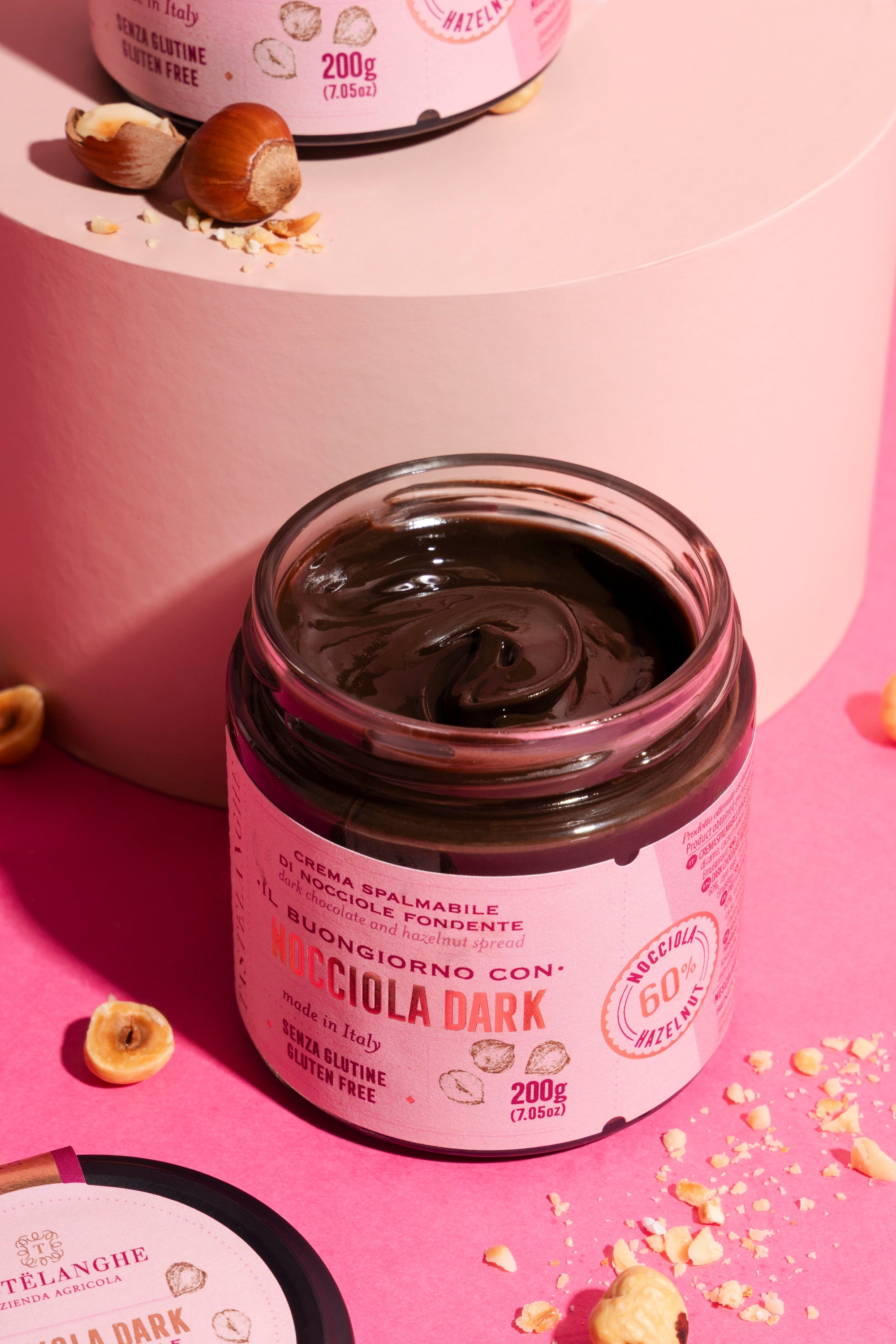 1 vaso di Crema di Nocciole Piemonte IGP delle Langhe (200g) - Tastëlanghe Azienda Agricola