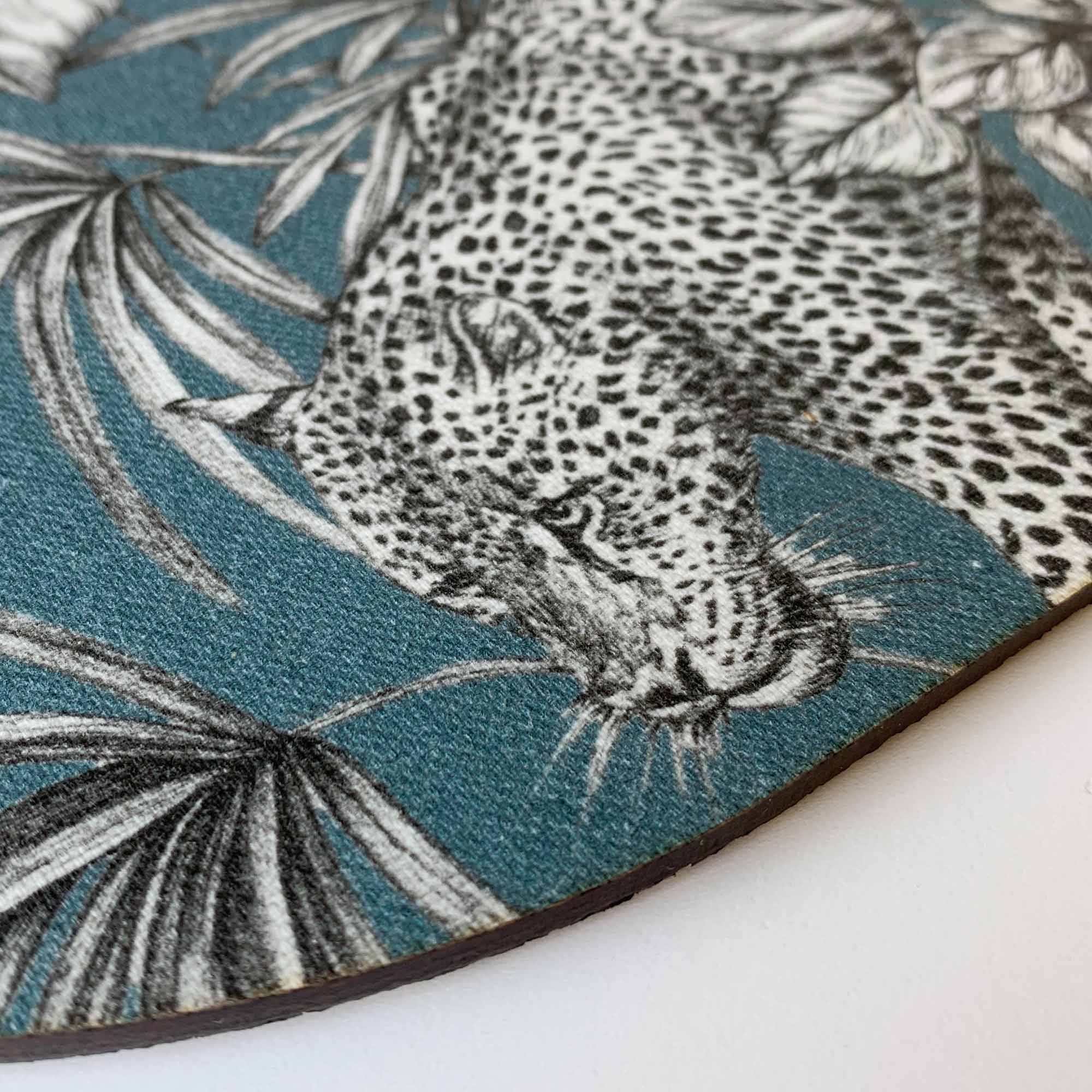 Individual de mesa Leopardo