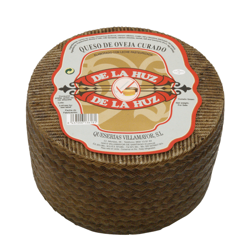 Large Cured Sheep Cheese (3Kg) - Queso De La Huz