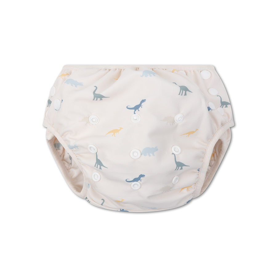 Dino | Couche de bain lavable multicolore