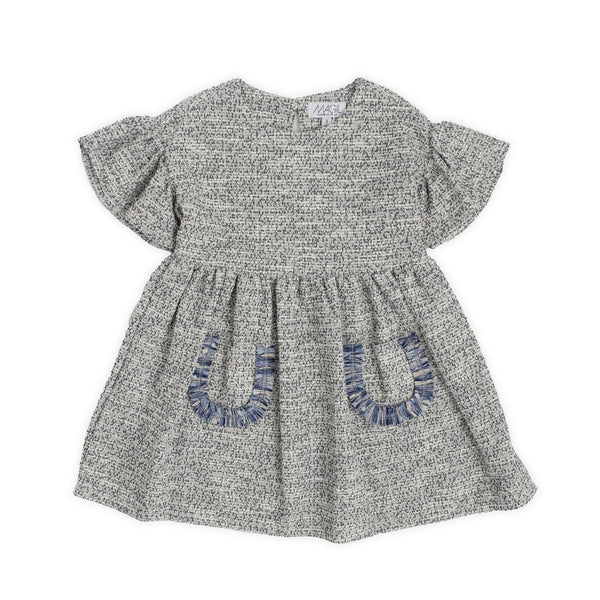 VESTIDO DE TELA ESTILO CHANEL