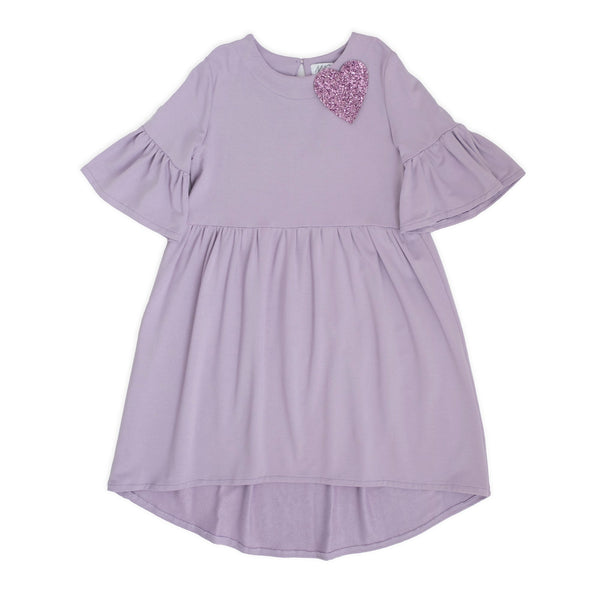 ROBE SWEATSHIRT AVEC MANCHES TULIPE