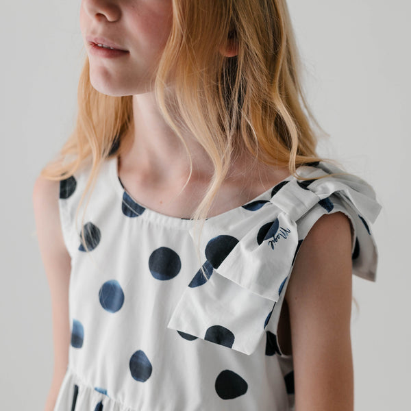 COTTON FANTASY TOP WITH BOW