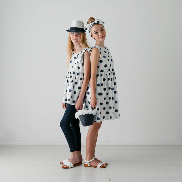 COTTON FANTASY TOP WITH BOW