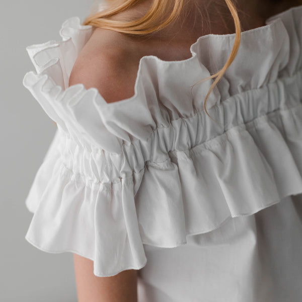 TOP CROP IN POPLIN