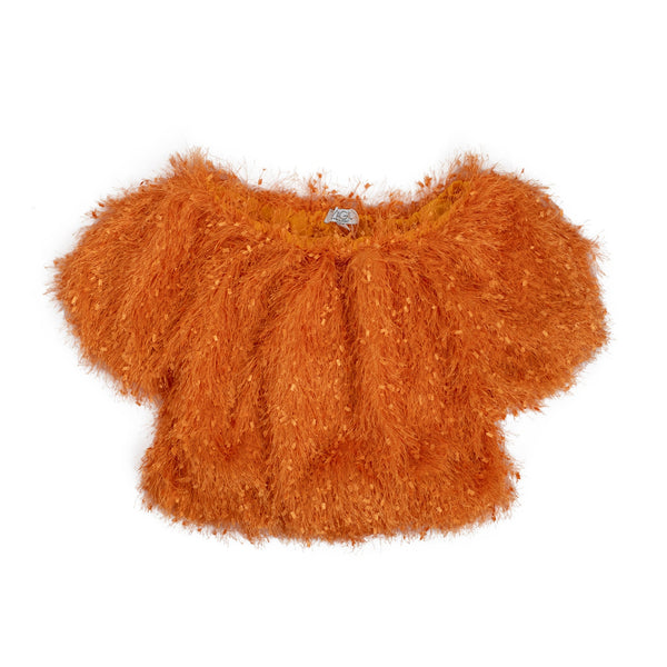 FRINGED CROP TOP