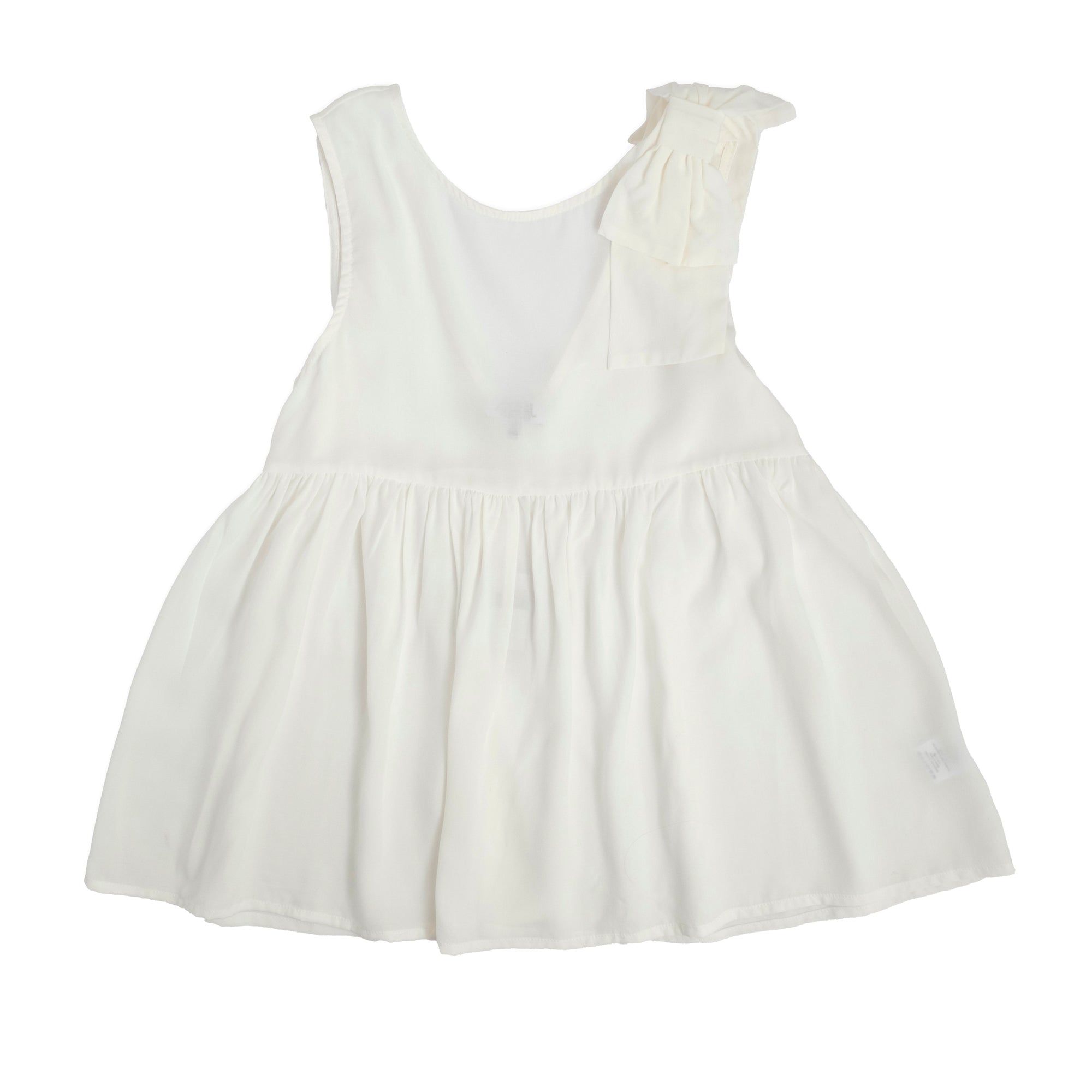 VISCOSE TOP WITH BOW