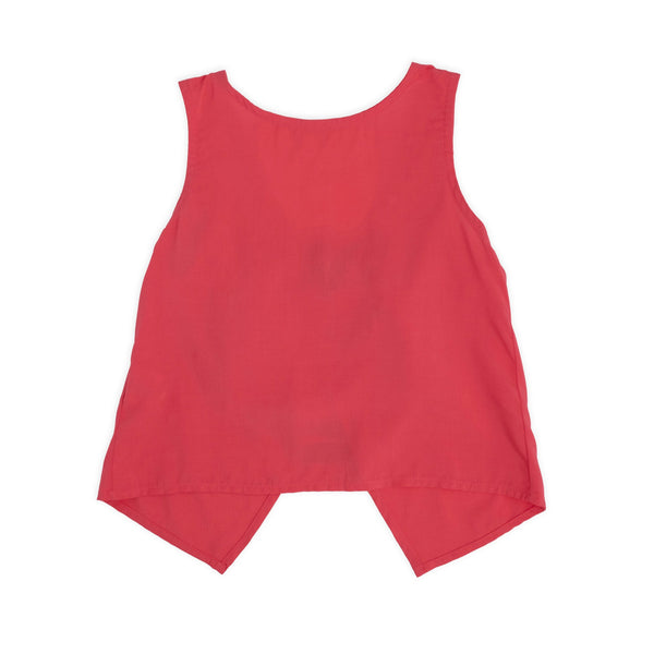 VISCOSITY TOP WITH LARGE BOW ON THE BACK