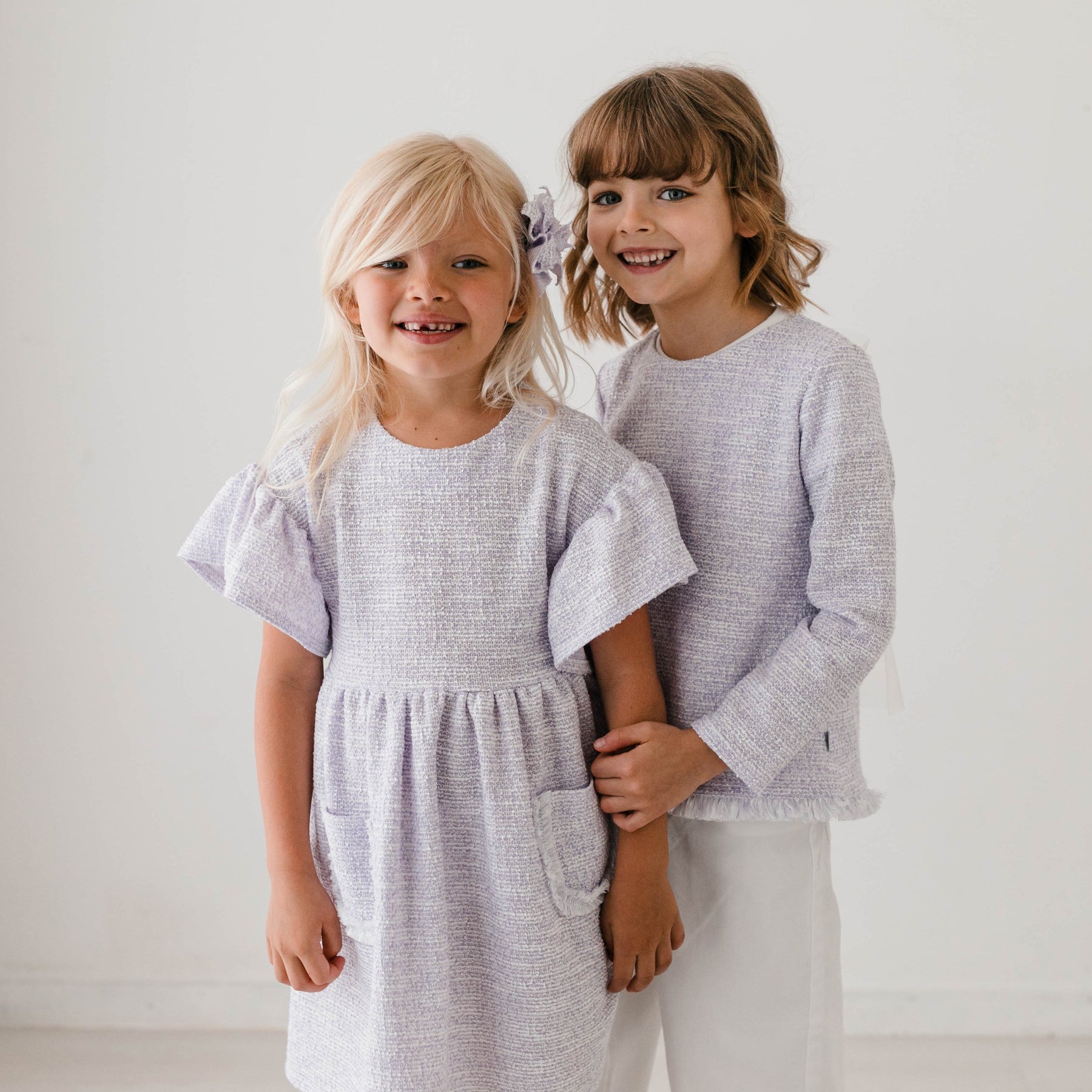 CHANEL-STYLE FABRIC SWEATER