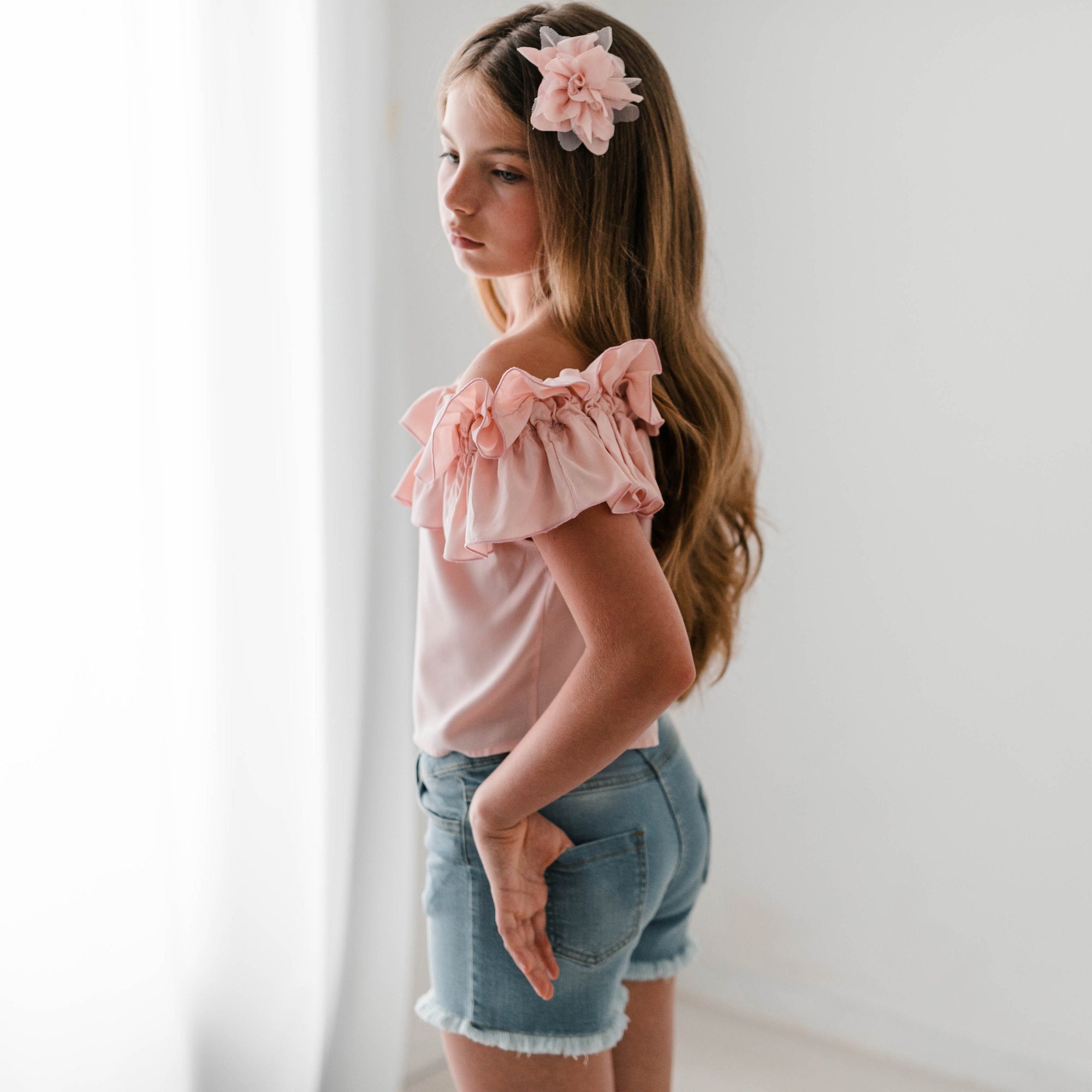 TOP CROPPED IN VISCOSA