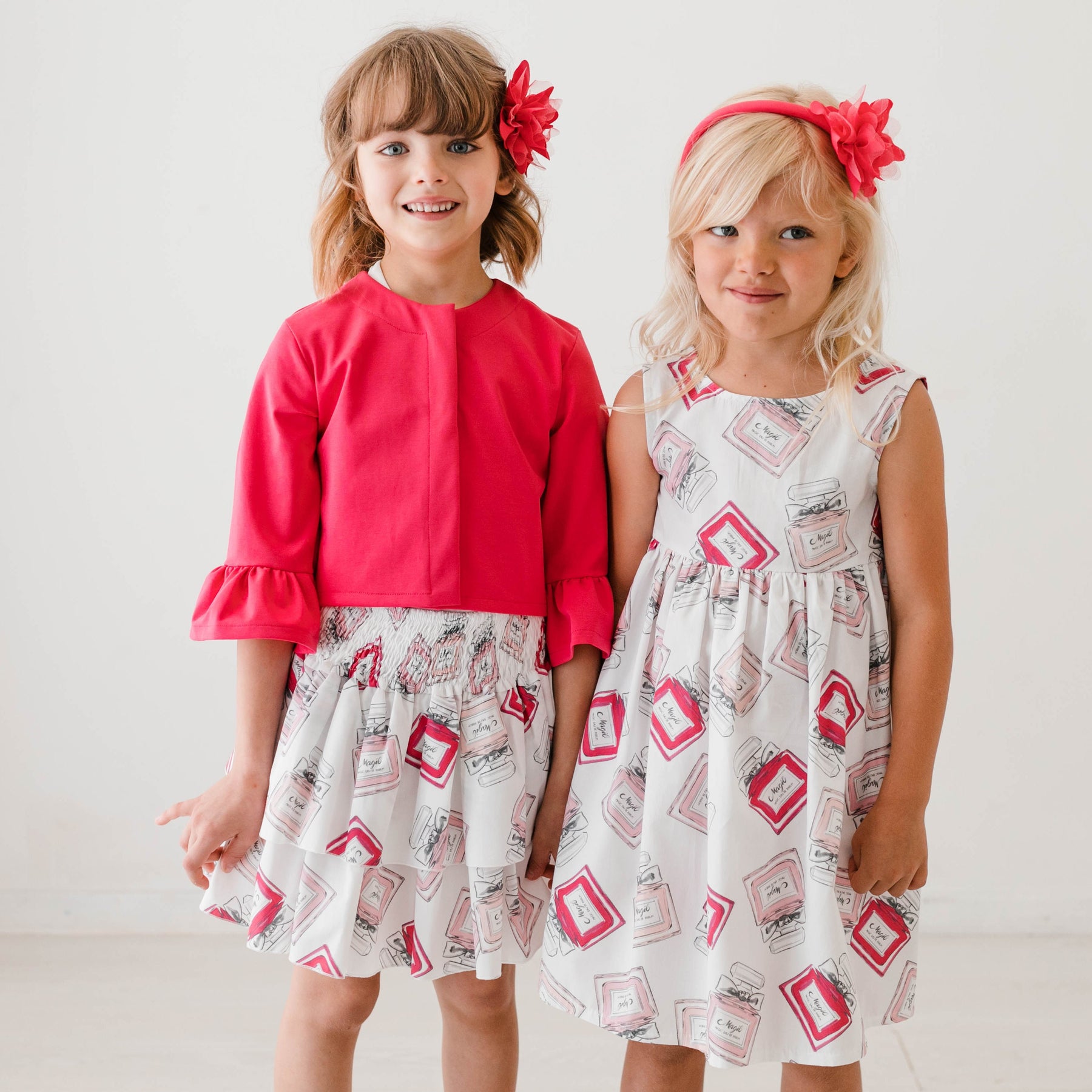 KATOEN FANTASIE ROK MET RUFFLE