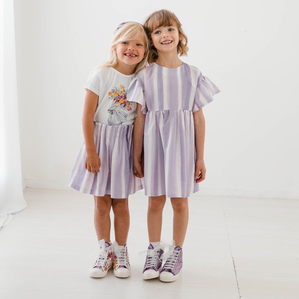 SUFLASTI STRUK PATTERNIRANA SUKNJA