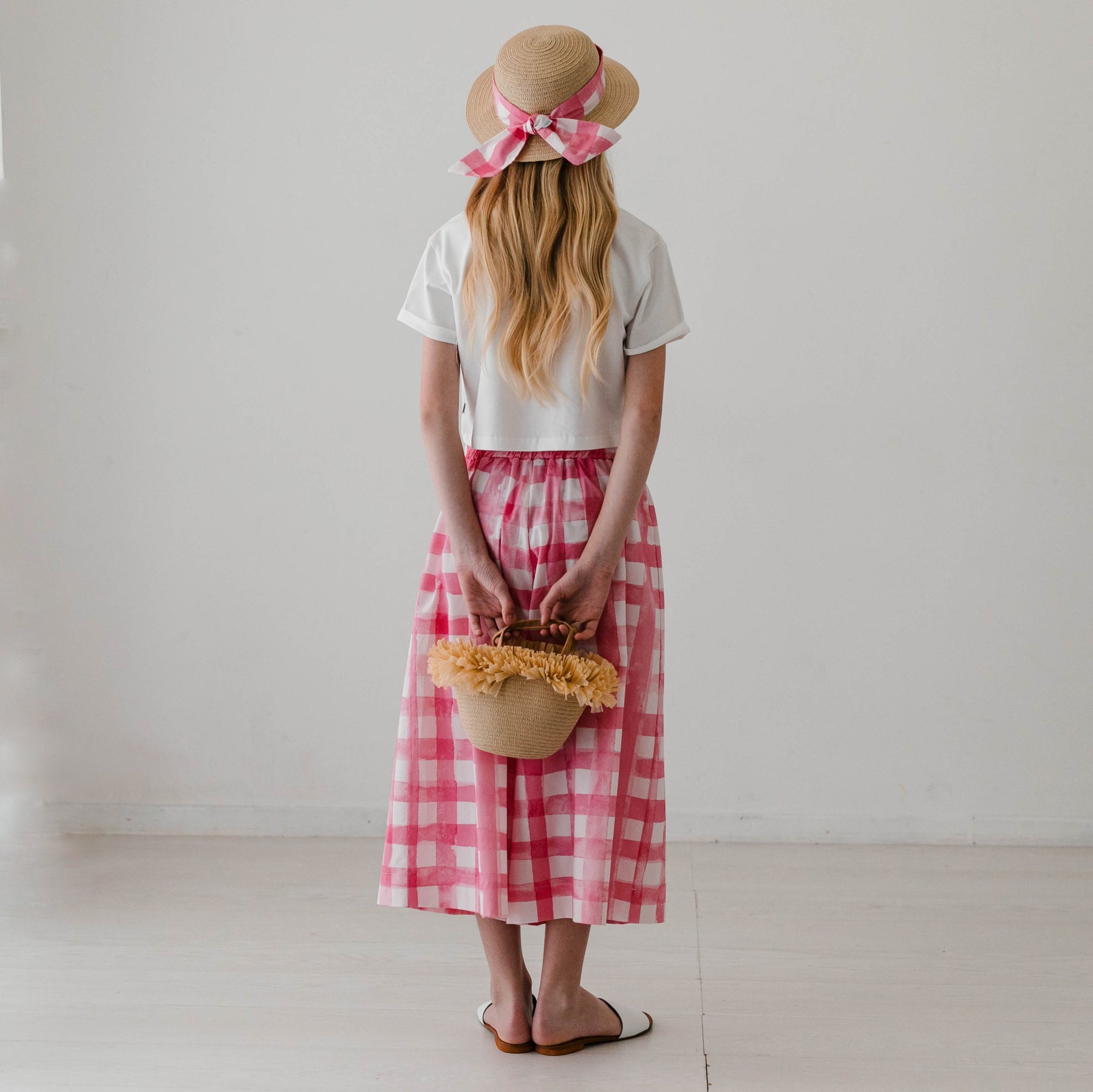 WIDE-LEG COTTON PANTS