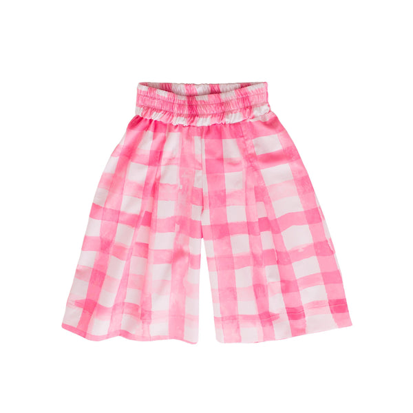 WIDE-LEG COTTON PANTS