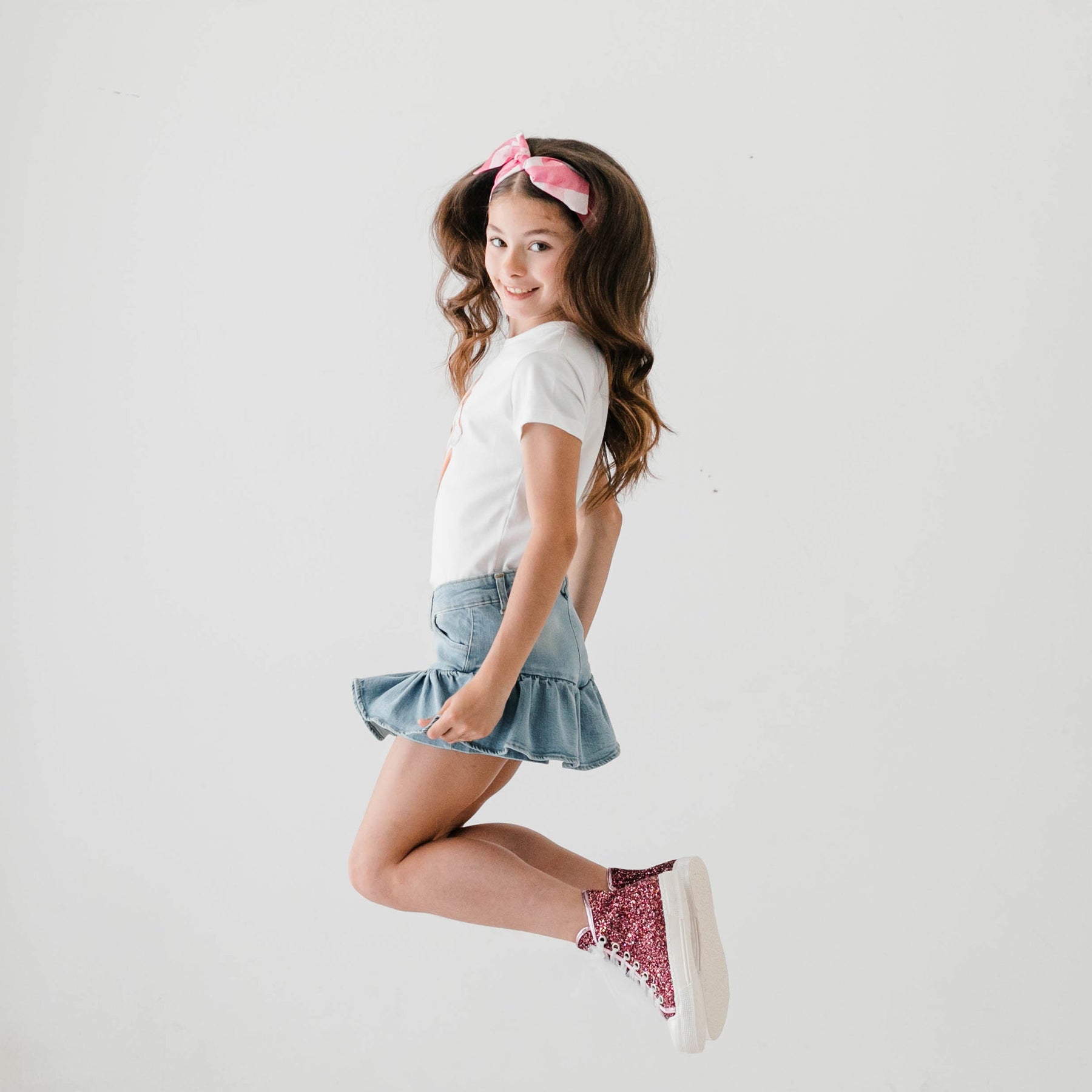 DENIM SKORT PANTS