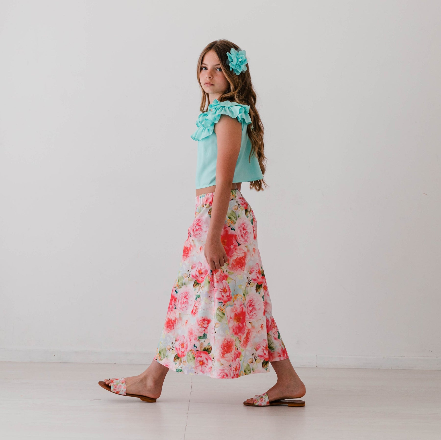 COTTON PATTERN PANTS