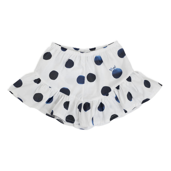 PRINTED CULOTTE WITH RUFFLE