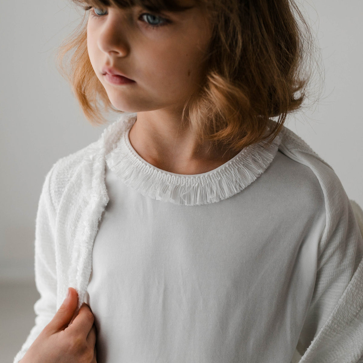 BIELY FRINGE T-SHIRT