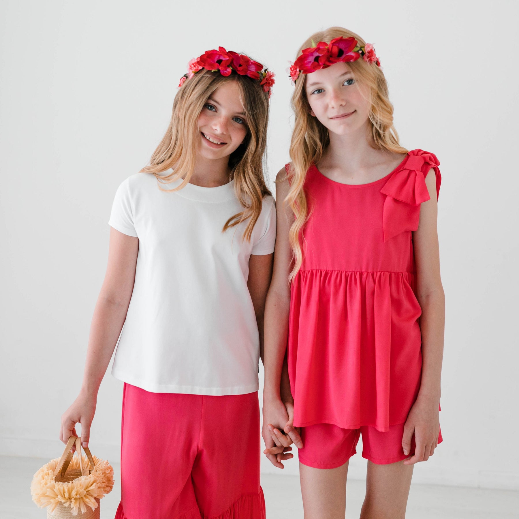 T-SHIRT WITH RIBBONS IN VISCOSE