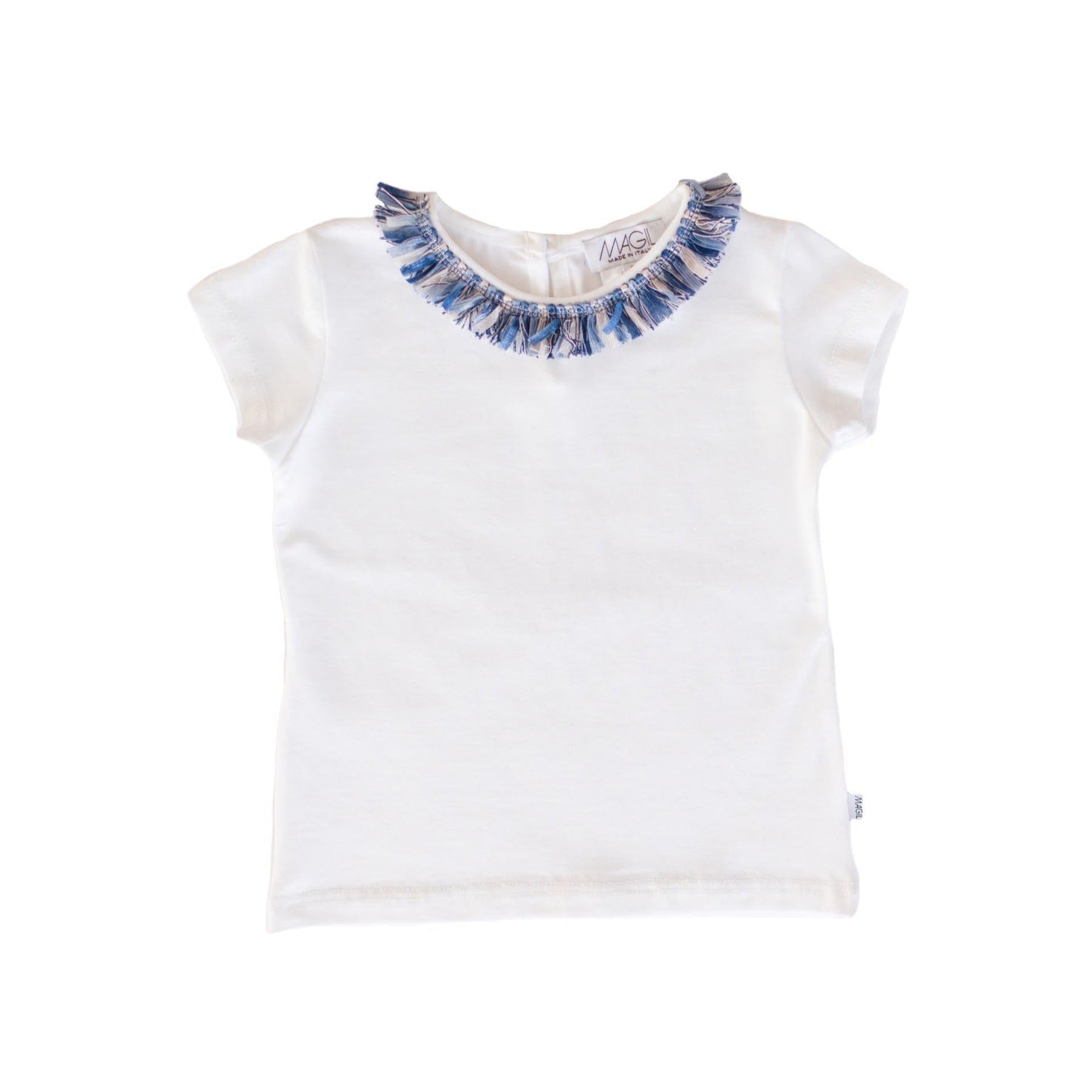 FRINGE DETAIL T-SHIRT