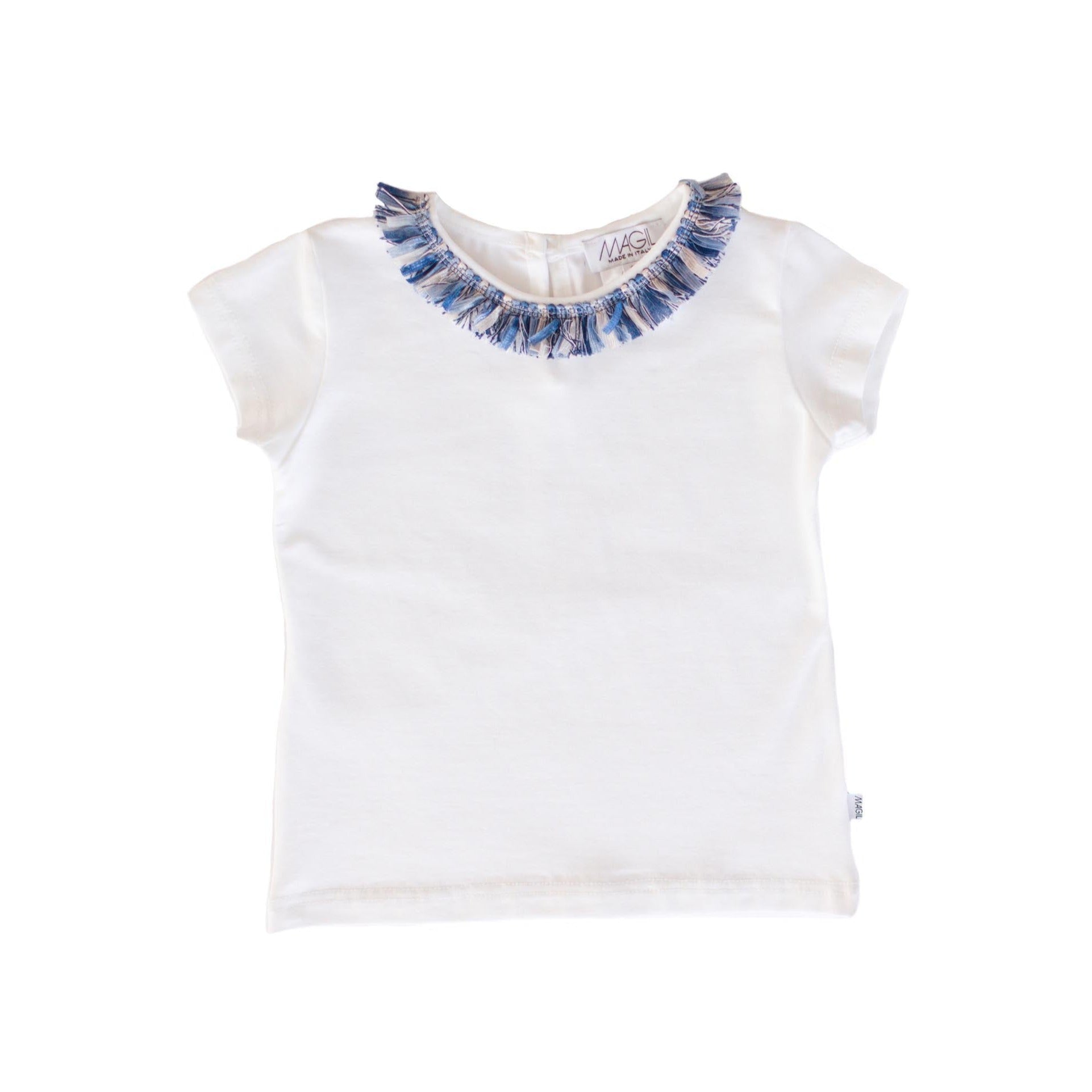 FRINGE DETAIL T-SHIRT