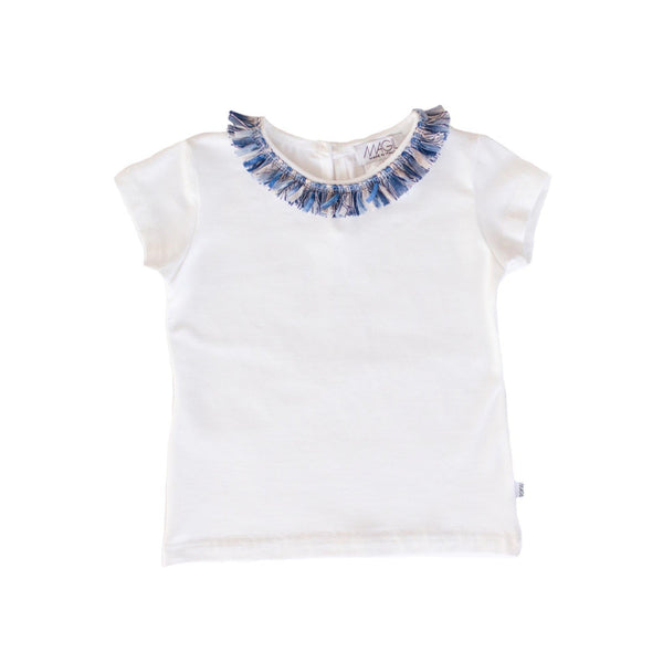 FRINGE DETAIL T-SHIRT
