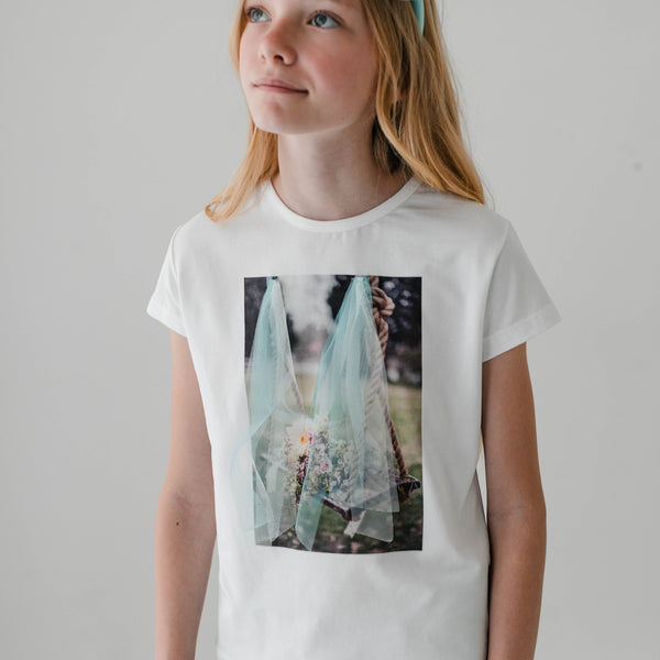 SWING PRINT T-SHIRT
