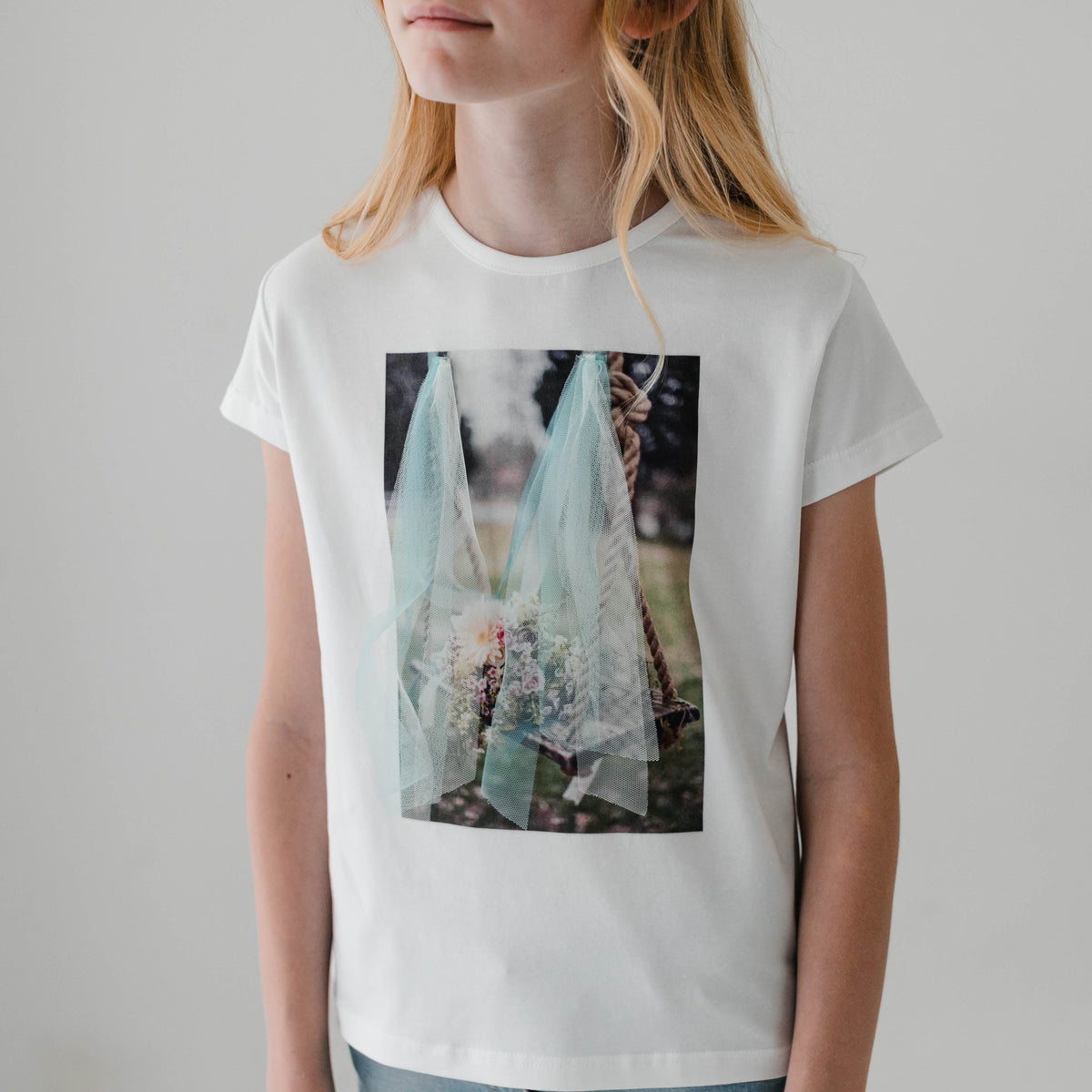 T-SHIRT S VZOROM SWING