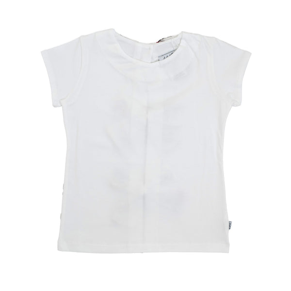 Camiseta con lazos en la parte posterior