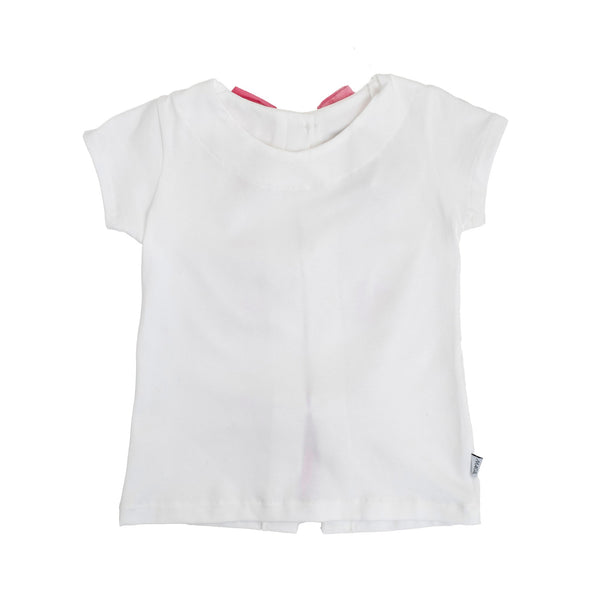 T-SHIRT WITH BOWS ON THE BACK