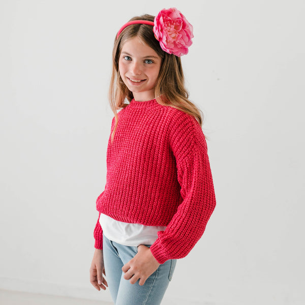 LOOSE KNIT PULLOVER